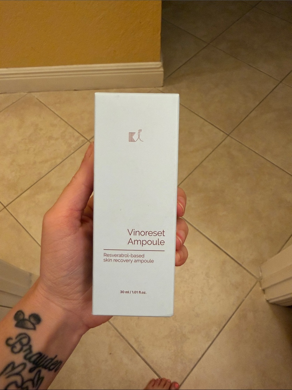 Vinoreset Ampoule Skincare Serum